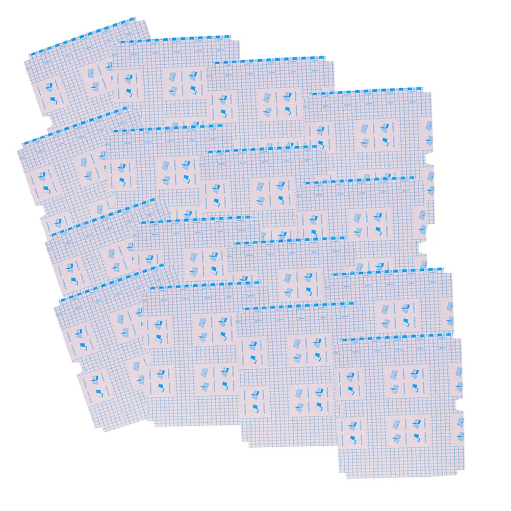 16Pcs 서리로 덥은 투명 플라스틱 책 표지 자체 접착 방수 먼지 방지 책 보호 필름 학교 도서용