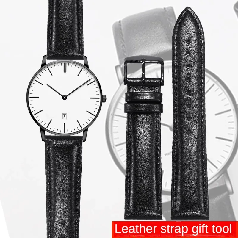 

Substitute EFV506/540/EFS-S500/510 Series Straight Interface Cowhide Watch Strap 12/1/3/14/15/16/17/18/19/20/21/22/23/24mm