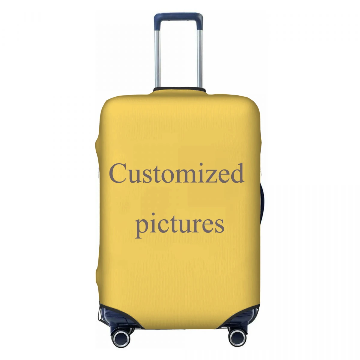 Customized personalized printed travel suitcase protective cover luggage dust cover featured accessories travel accessories 6