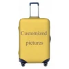 Customized personalized printed travel suitcase protective cover luggage dust cover featured accessories travel accessories 6