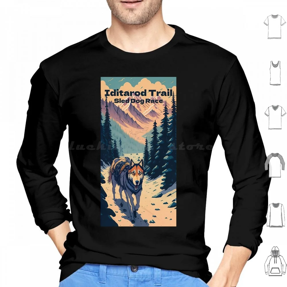 

Iditarod Trail Vintage Wild Alaska Poste 31 Hoodies Long Sleeve Alaska Vintage Vintage Wild Alaska Alaska Vintage Wild