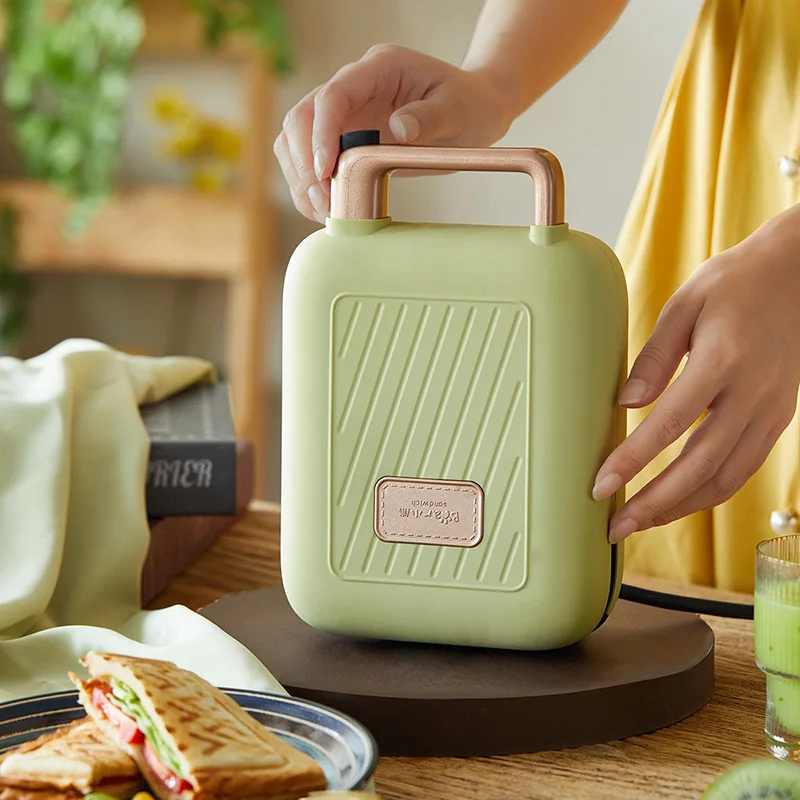 Bear Electric Sandwich Makers 2 in 1 Waffle Maker Household 220V Toaster/Donut Baking 600W Multifunction Breakfast Machine