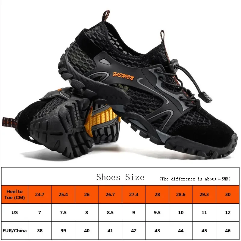 MAIJION Professional Aqua Shoes Men Non-slip Water Shoes Trekking Upstream Quick-Dry Beach Light Water Sports Sneakers water shoes aqua shoes