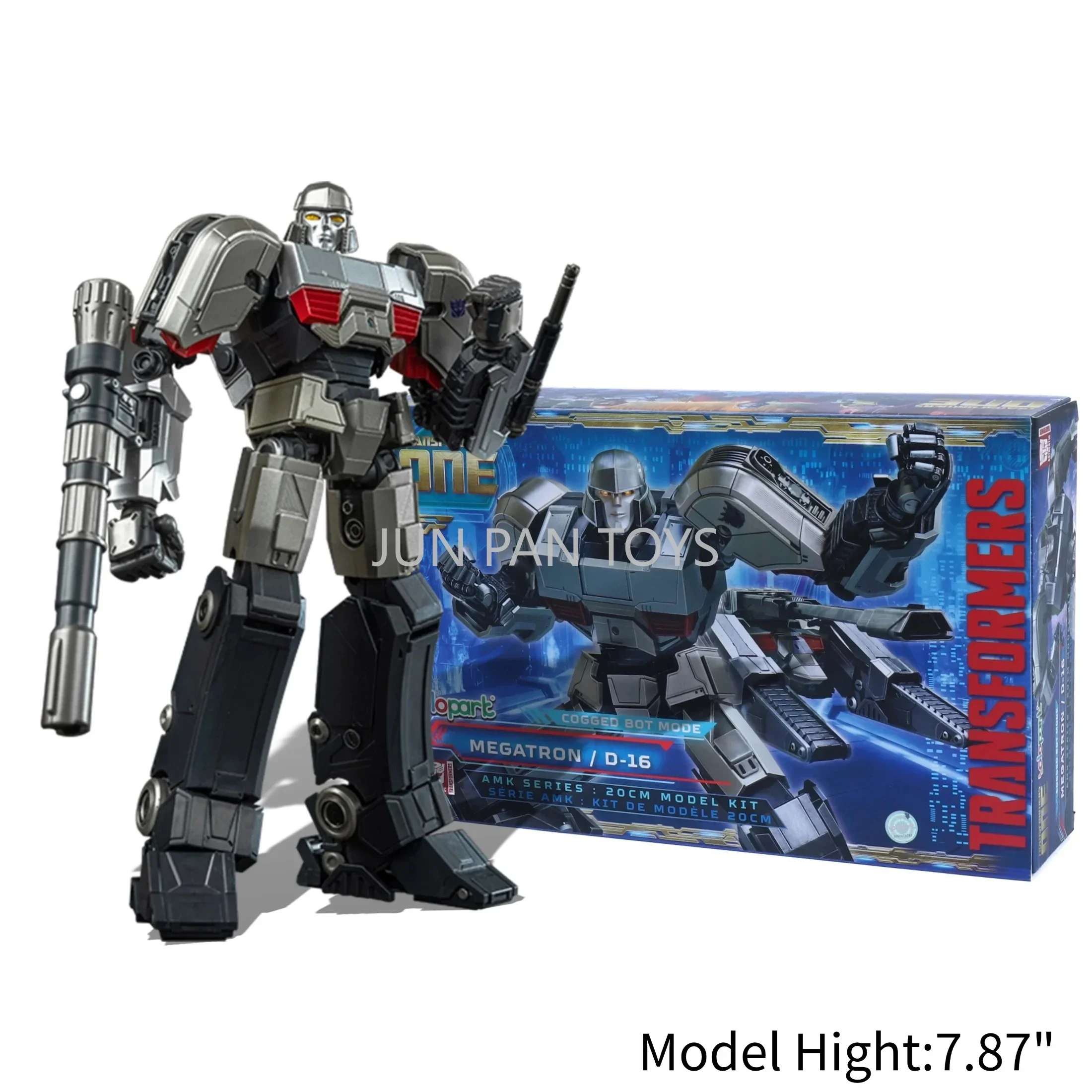 thumbnail image 1 of Figura de acción de Yolopark Transformers ONE Cogged Bot Mode AMK Series Elita Megatron Optimus Prime, kit de modelo de juguete para niños mayores de 6 años, 1 of 5