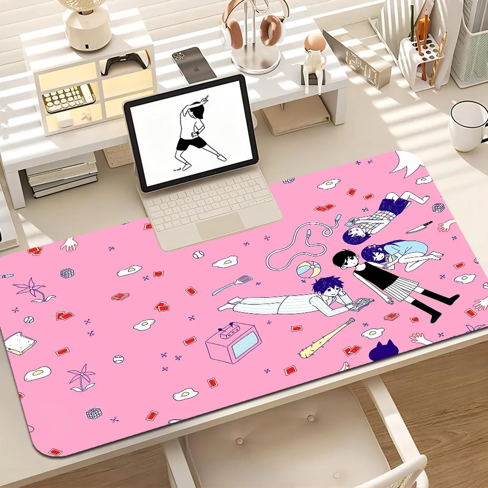 Cartoon Omori Bathroom Mat Kids Room Bedroom Decoration Balcony Anti-Slip Doormat Living Room Bedside Area Rugs 2