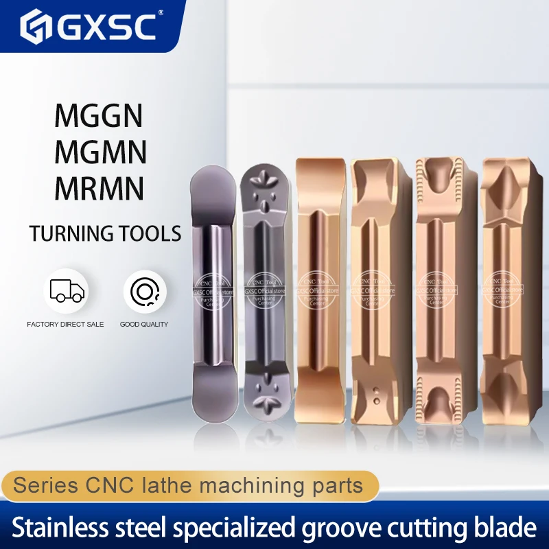 

MGGN MGMN MRMN MRGN150 200 250 300 400 500 600 JH V DR H J JM M High Quality Grooving Blades CNC Lathe Carbide Inserts Material