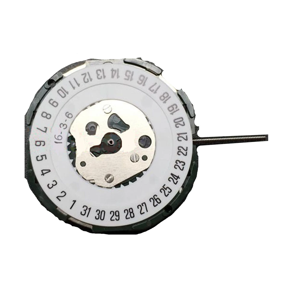 Movimento Orologio Al Quarzo Con Data A Ore 3 – Compatibile Miyota 2115, 3 Lancette, Altezza Totale 5.80 Mm - 2