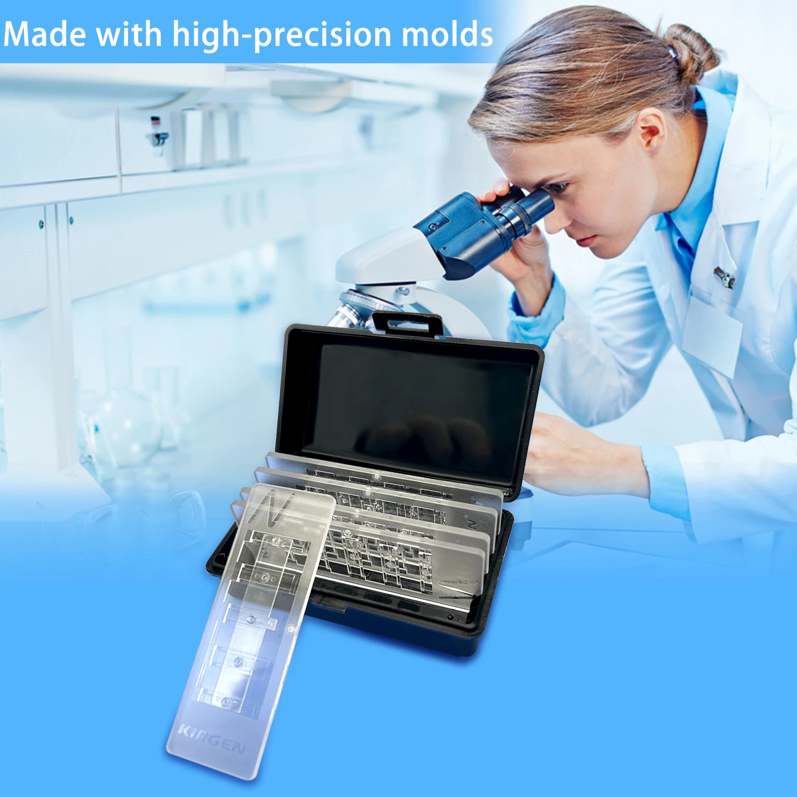 cell counting plate single use for biological cell Mro count