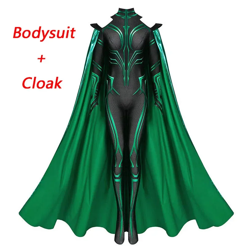 Thor 3 Ragnarok Supervillain Hela Cosplay Costume Adulte Femmes