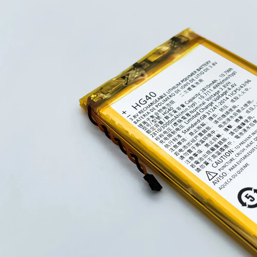 HG40 Battery for Motorola Moto G5 PLUS G5+ G5P XT1685 MXT1677 XT1687/XT1684/ XT1686 Original Capacity Mobile Phone Batteries
