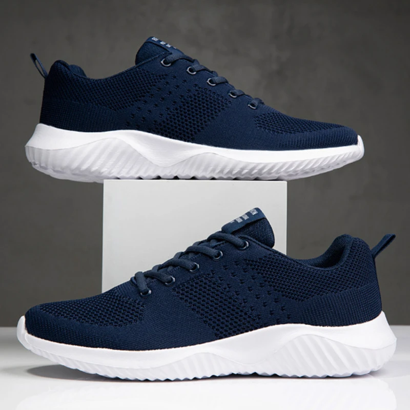 

Men Sneakers 2022 New Mesh Sports Shoes Male Breathable Lightweight Running Shoes Walking Sneakers Tenis Masculino Zapatillas
