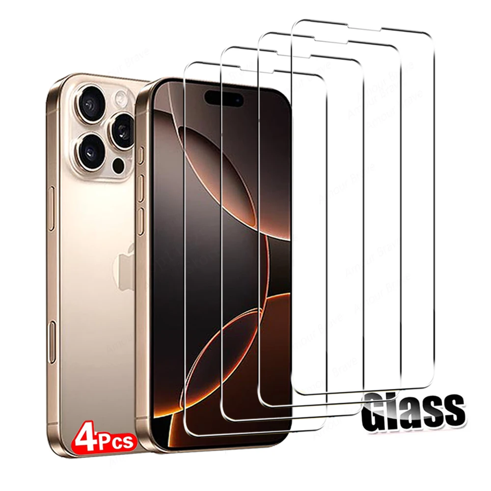 Premium Tempered Glass Screen Protector – 3-5 Pack, High-Definition Coverage