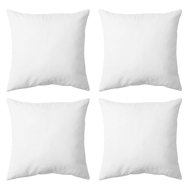 5 Pack Sublimation Pillow Cases 18x18, Blank Linen Pillow Covers