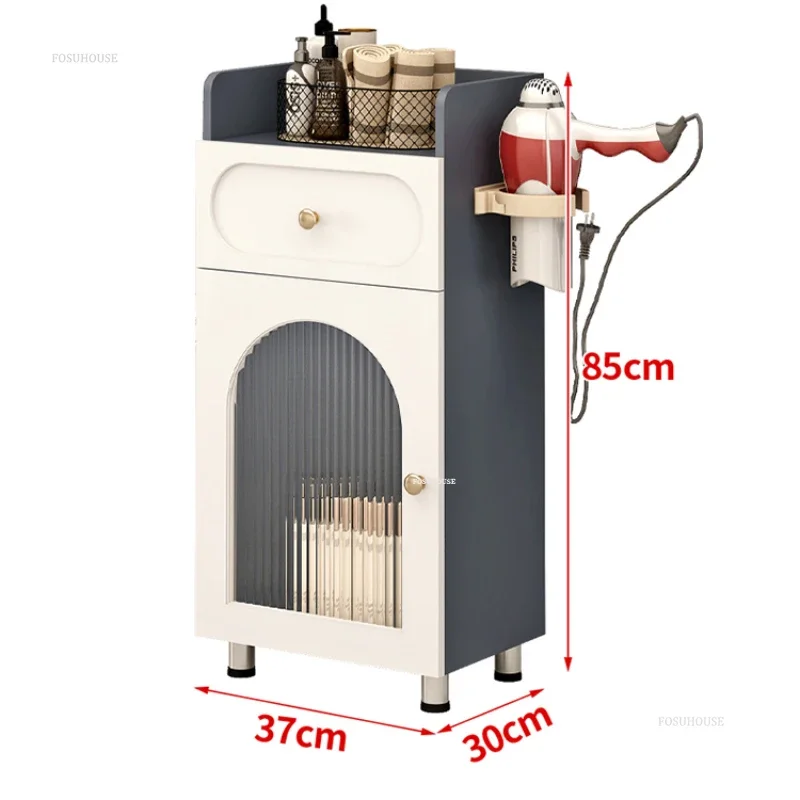 Barber Shop Special Tool Cabinet High-end Hairdressing Tool Cart for Salon Furniture Beauty Salon Multifunctional Trolleys