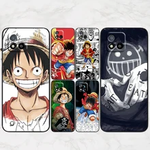 

Hot Anime One piece For OPPO Realme Q3S GT Q3 C21Y C20 C21 V15 X7 V3 V5 X50 X3 X2 Q2 C17 C12 C11 Pro 5G Black Phone Case