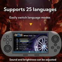 Портативная игровая консоль с 4,5-дюймовым IPS-экраном, игровая консоль в стиле ретро, перезаряжаемый через USB игровой плеер для детей и взрослых — изображение 5