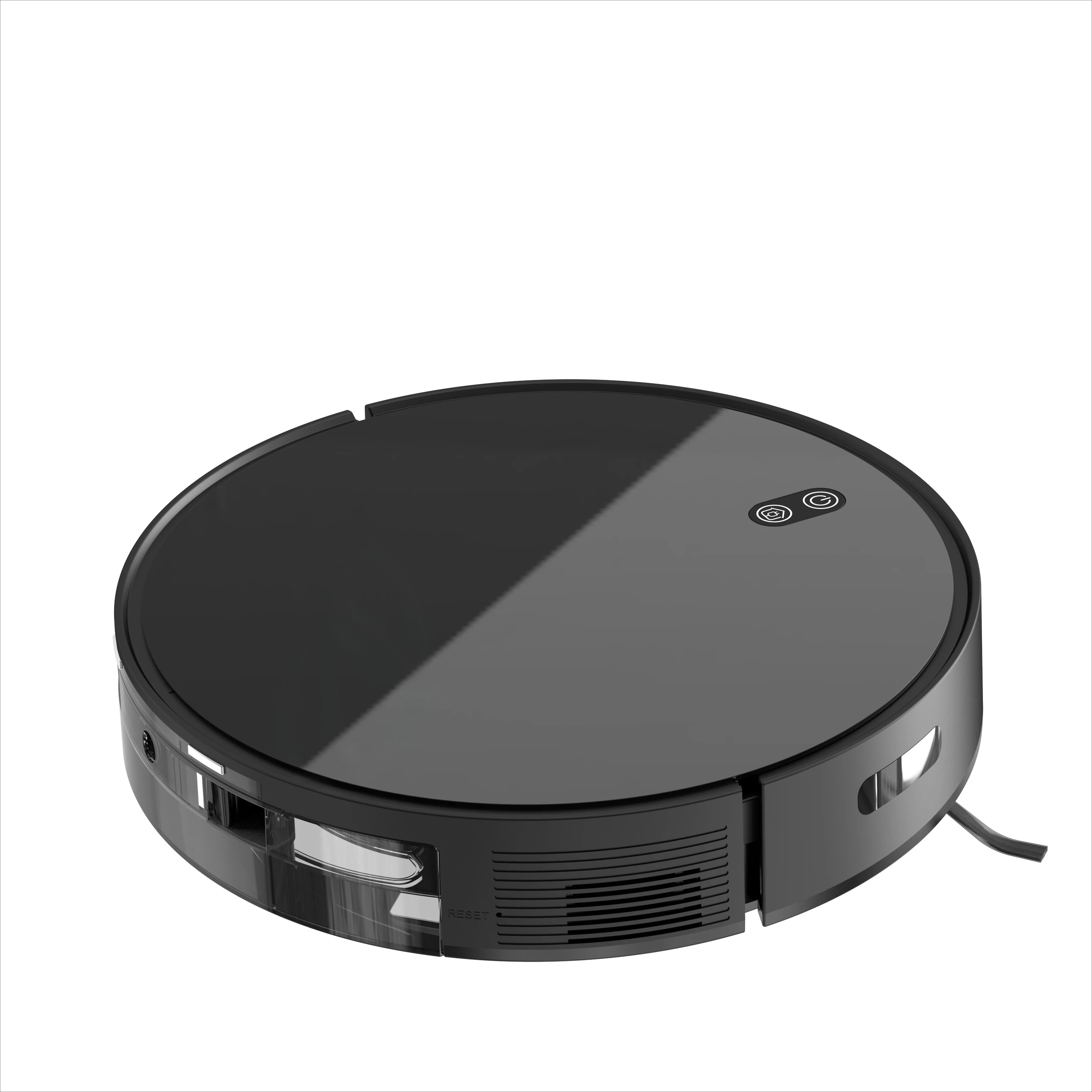로봇 진공 청소기 콤보 걸레, 6000PA 흡입 로봇, WiFi/음성 제어, 자동 충전, 가정용 로봇 진공 청소용 애완동물 털 제거