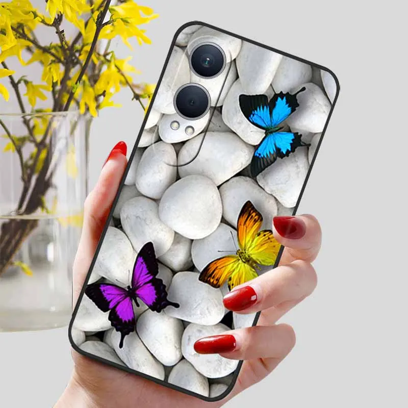 Luxury TPU Soft Silicon Shockproof Phone Case with Cute Cat Design