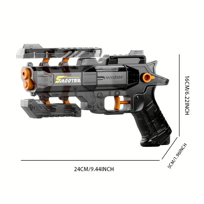 Pistolet à eau manuel déformable pour enfants plage et piscine_voghion.com
