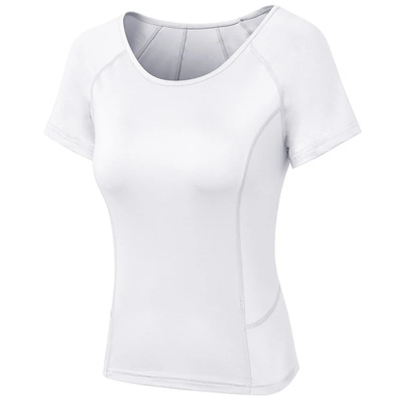Sports T Shirt Yoga Top Yoga Shirt Sports Shirt Women Yoga Top Running Workout Gym Crop Top Short Sleeve Stretch Casual Exercise T-Shirts Fitness