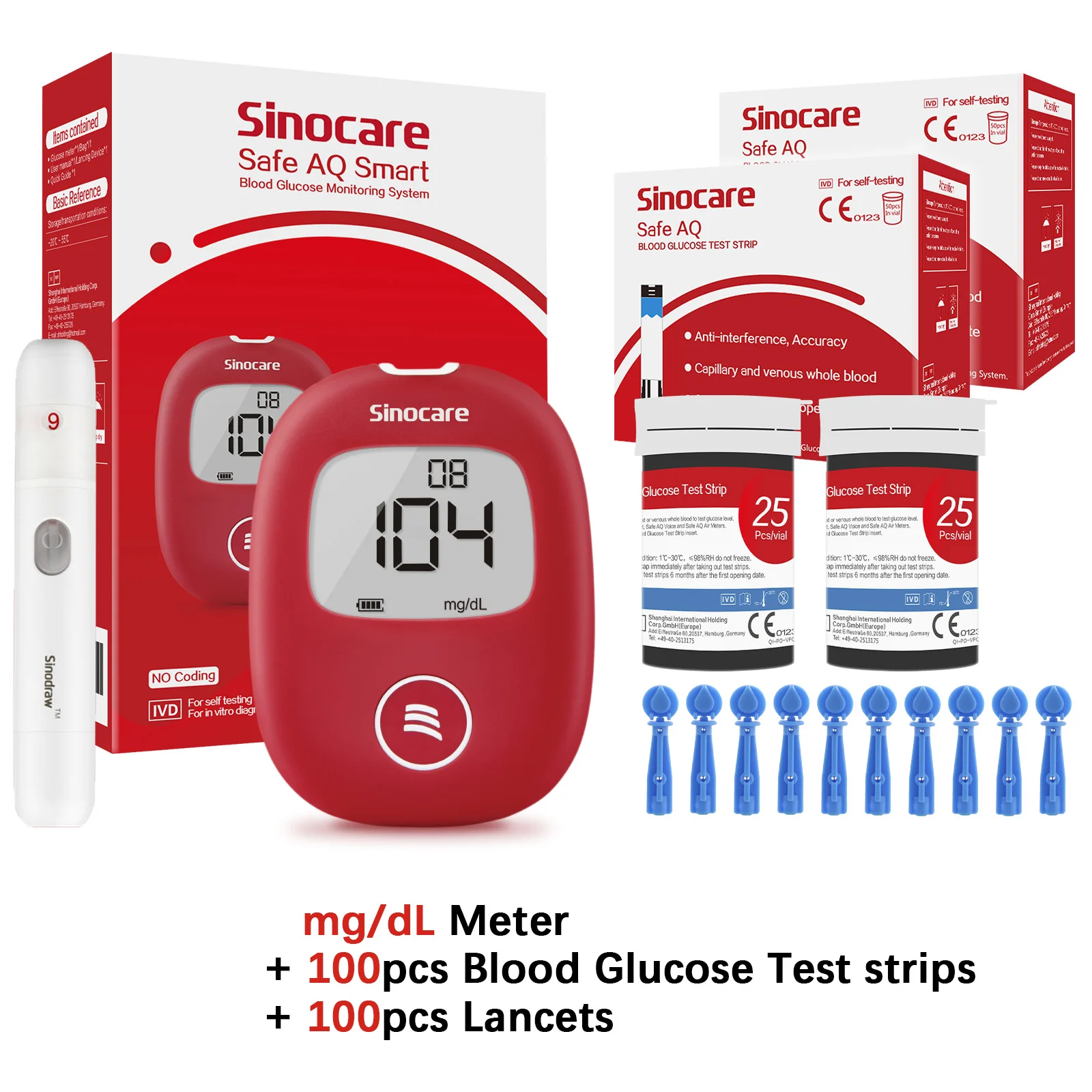 mg Meter 100 Strips