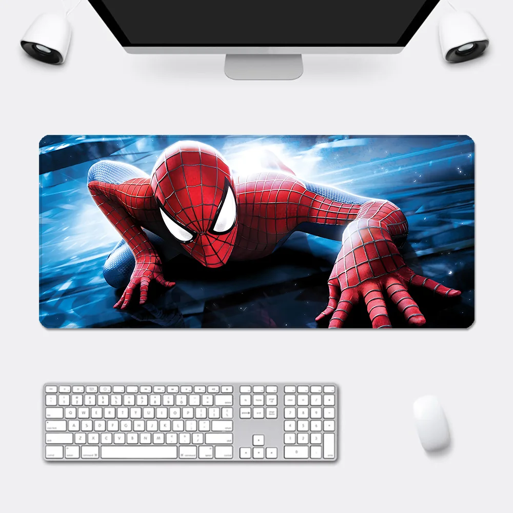 Spider-Mans Mousepad HD Printing Computer Gamers Locking Edge Non