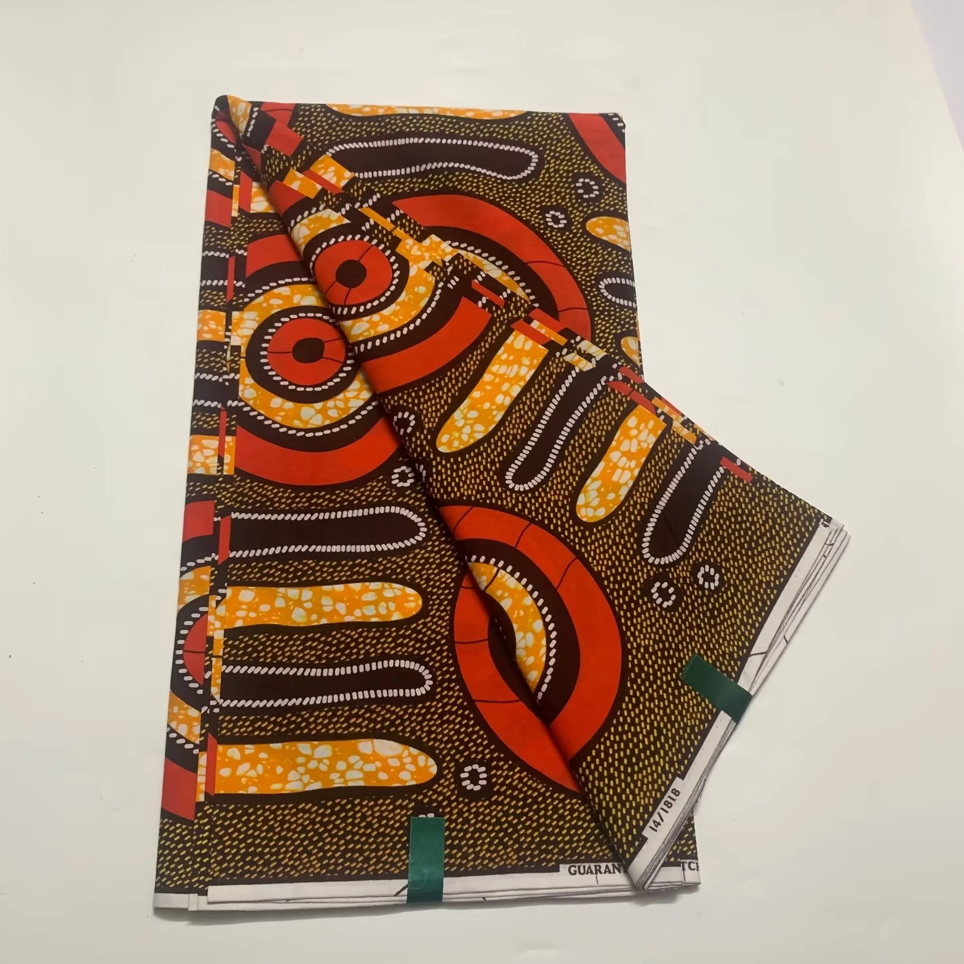 

african new fashion anakra 100% cotton african wax fabric nigerian ghana Veritable wax kitenge dashiki real wax fabric 6yards