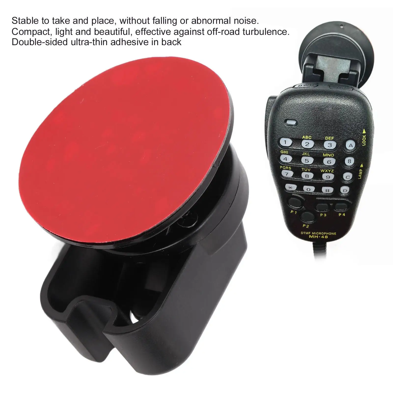 Car Radio Microphone Holder Mic Clip Replacement for yaesu FTM6000R 300DR 7900R 100DR D9000