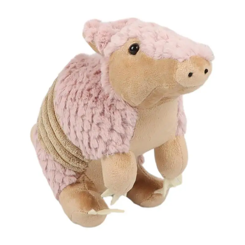

Armadillo Stuffed Animal Toy Doll Plushie Toy With Comfortable PP Cotton Filling Cuddly Animal Soft Huggable Throw Pillow