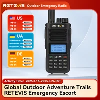 Retevis RA89 Walkie Talkie Ham radio FM VHF UHF Communication Radio Walkie Talkie Long Range IP68 Waterproof Type-C Transceiver 1