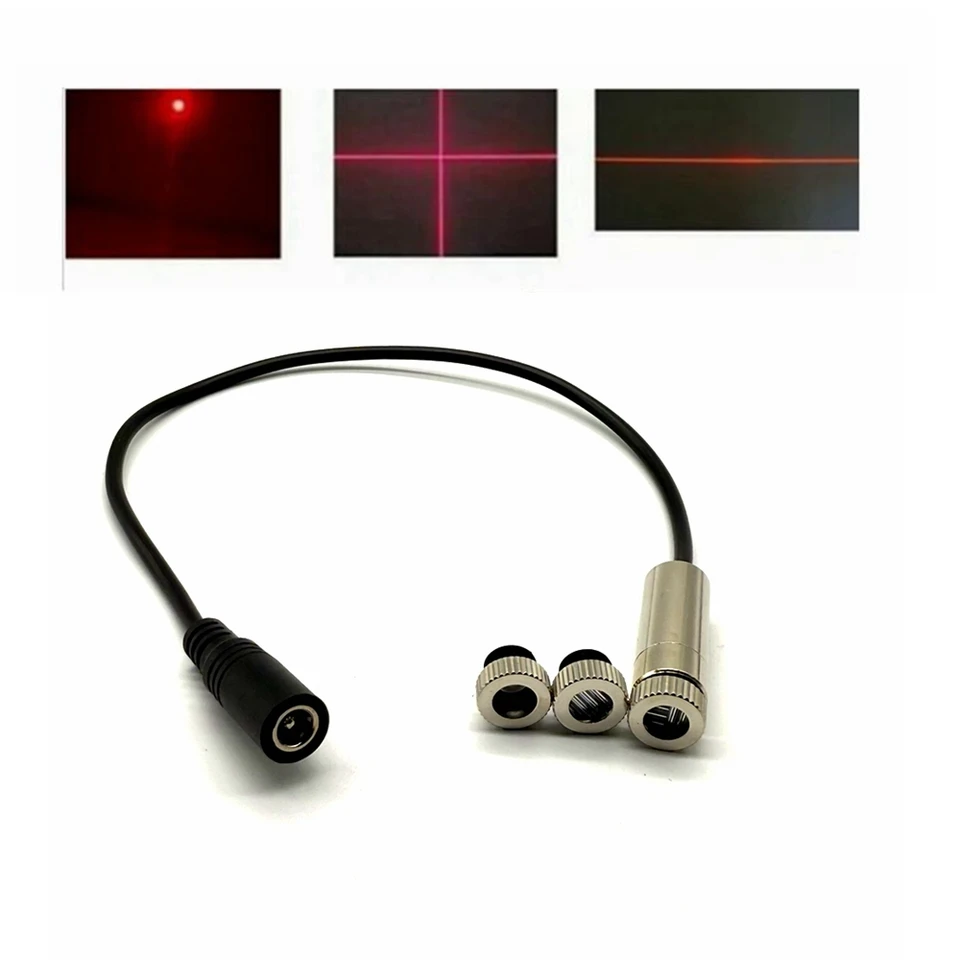 Modulo Laser Focalizzabile Punto/linea/croce 3in1 Da 650 Nm - Foto 4
