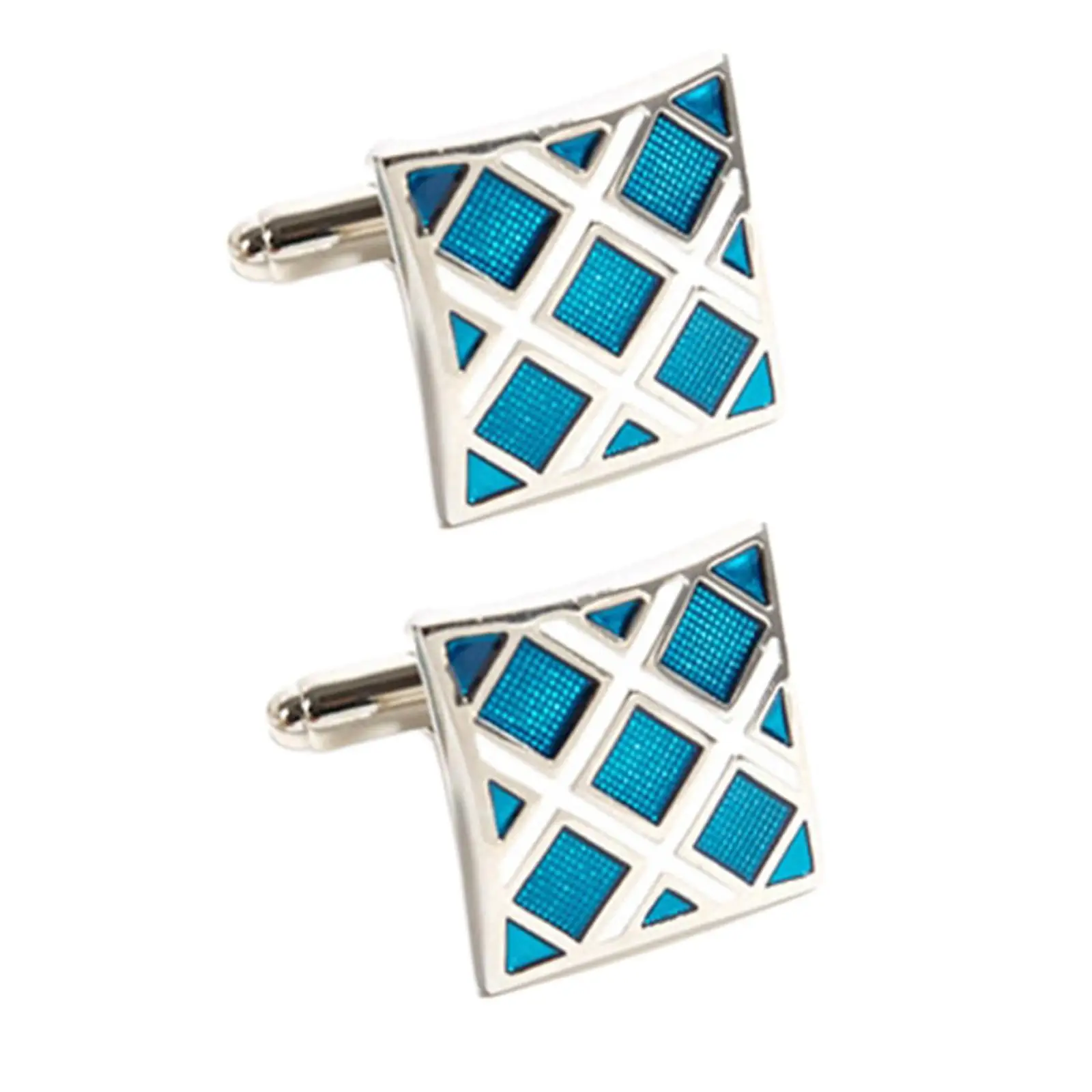 

Square Men Cufflinks Simple Statement Jewelry Cuff Links for Shirts Business