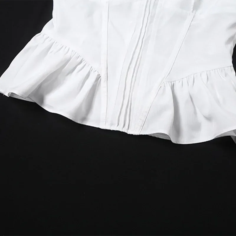 Sweet Solid Bow Lace Up Strap Tops Women Sleeveless Backless Ruffles Zipped Slim Vest Summer New Fashion Lady Tank