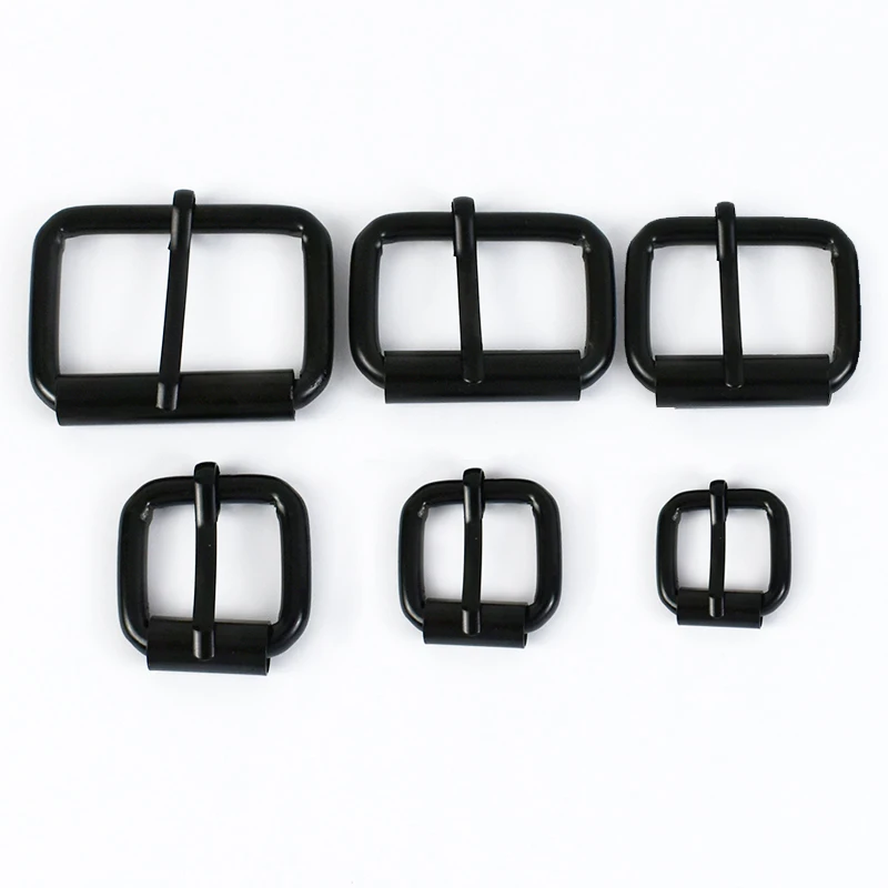 20-Piece Set of Metal Rectangle Pin Buckles for Straps and Accessories