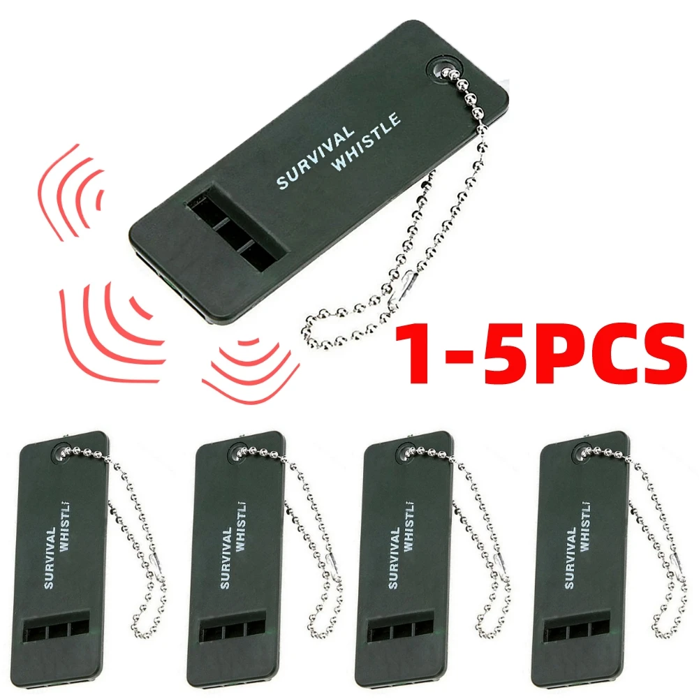 High Decibel Emergency Survival Whistle Keychain