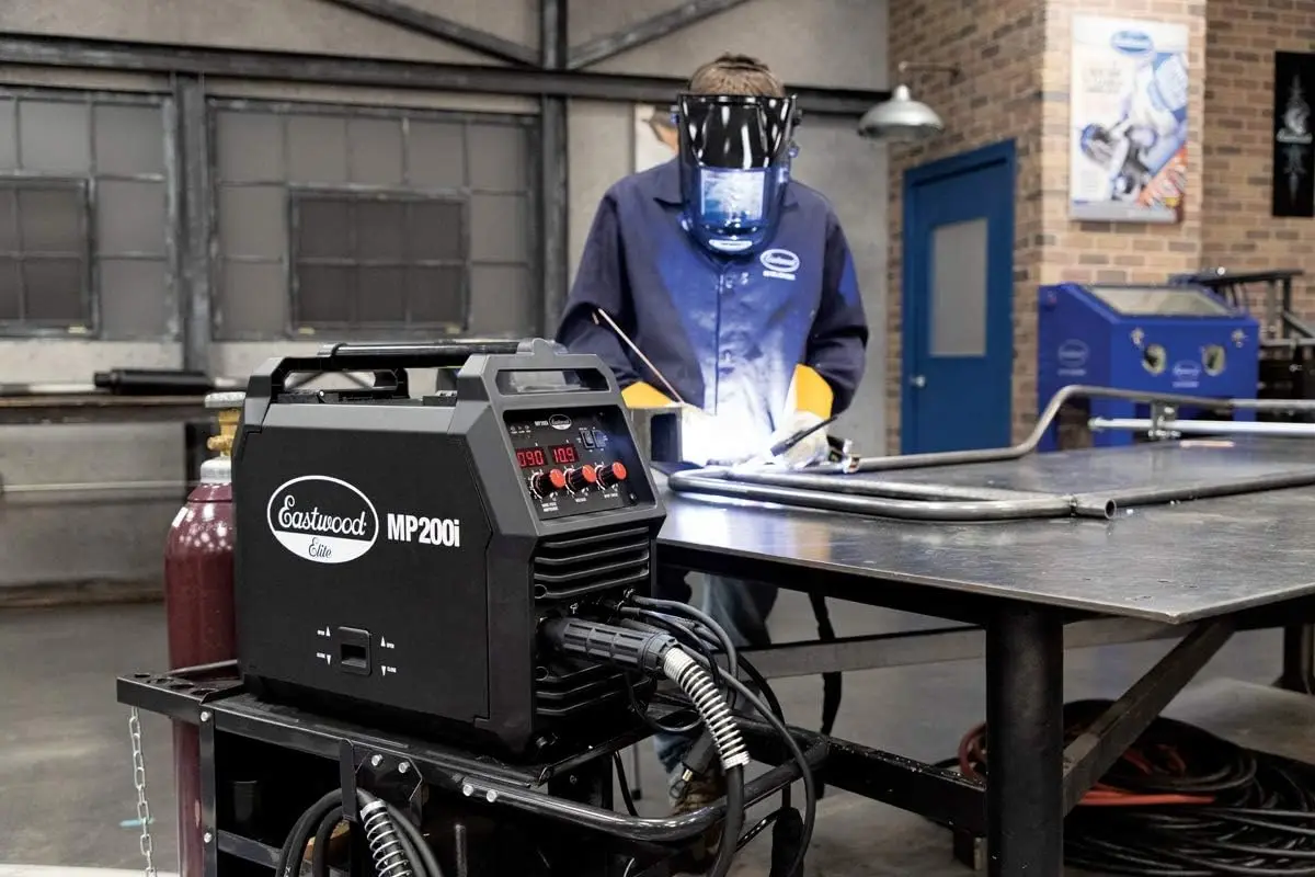 MP200i Multi Process Welder All in One Powerful 110V Inverter Portable Welding Machine MIG TIG Stick Compatible