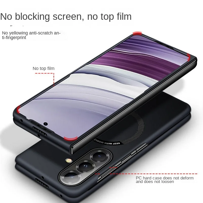 Ultra-Thin Frameless Luxury Magnetic Phone Case