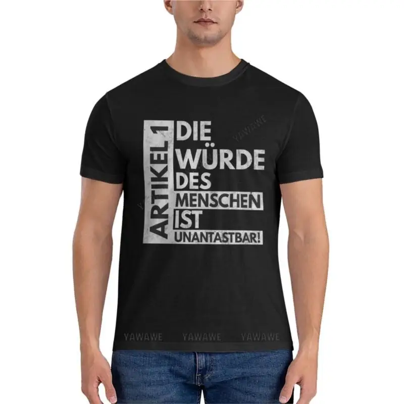 

Артикул 1: достоинства человека нерушимы! Базовая футболка, блузка, черные футболки для мужчин, мужская тренировочная рубашка, аниме футболка