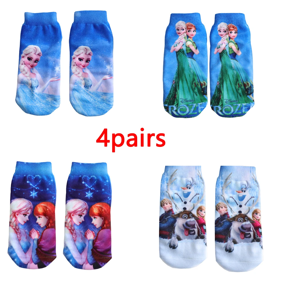 2pcs/set Frozen Anna Elsa Princess Series Pajamas Sets Baby Girls Boys Clothes Pijamas Cartoon Long Sleeve Tshirt+Pants nightgowns and robes	 Sleepwear & Robes