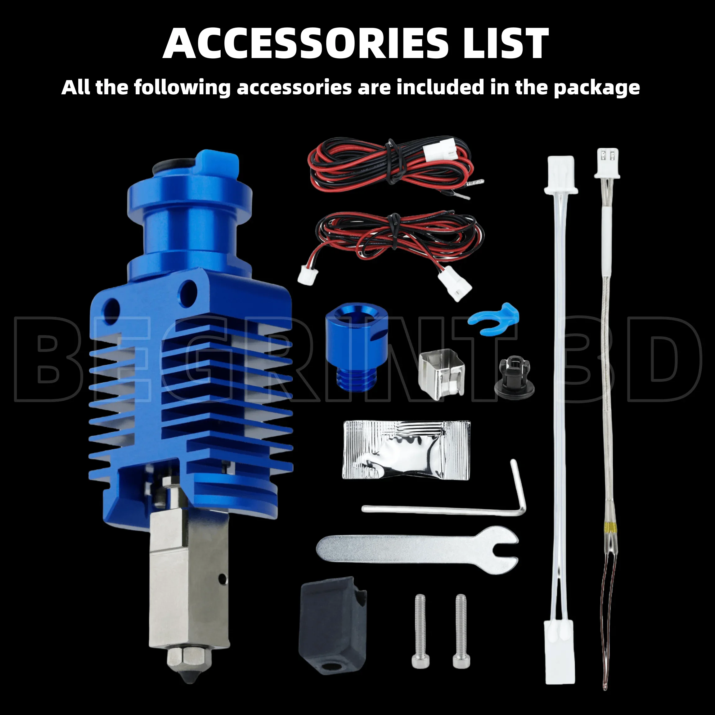 TZ-E3 3.0 Hotend Kit For Ender 3/CR10/VORON 2.4 Hight Speed Print