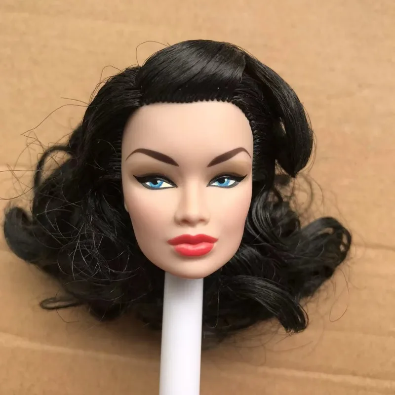Original FR IT Doll Head Ana May Cindy Blank Face Doll Bald Heads Quality Doll Accessories MENGF Joints Movable Body