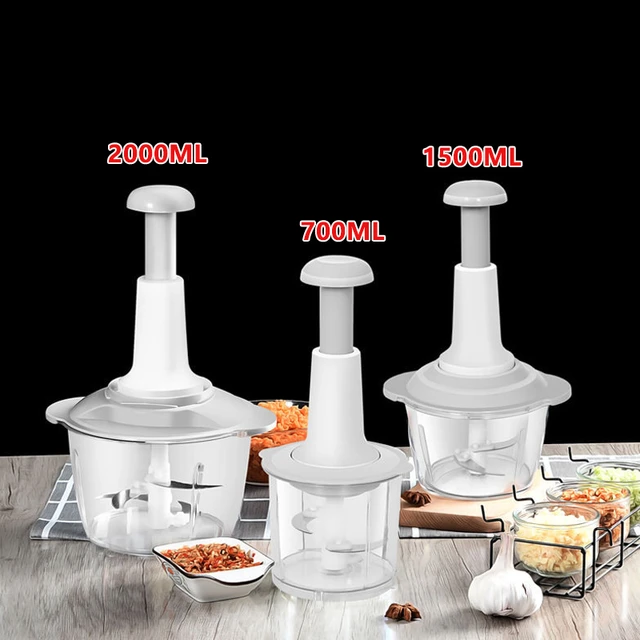 Multi-function Kitchen Manual Food Processor Household Meat Grinder  Vegetable Chopper Quick Shredder Green Cutter Egg Blender - AliExpress