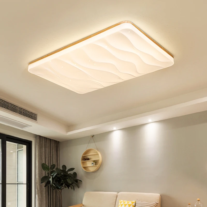 living-room-led-ceiling-lights-package-log-cream-style-whole-house-eye-protection-smart-bedroom-lighting-lamp-starry-sky-lamp