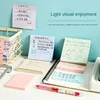 M&G 400 Sheets 5 Colors Sticky Notes 76*76mm Sticky Notes Planner Stickers Macaroon Colors Self-Adhesive Sticky Notes 5pcs/Pack 3