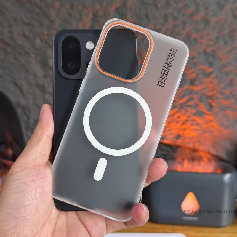 Für OnePlus 15 Hülle, mattes PC-Hartschalen-Cover, einfach, für Magsafe, magnetisch, rutschfest, schützende Handyhülle für OnePlus 15, stoßfeste Schutzhülle