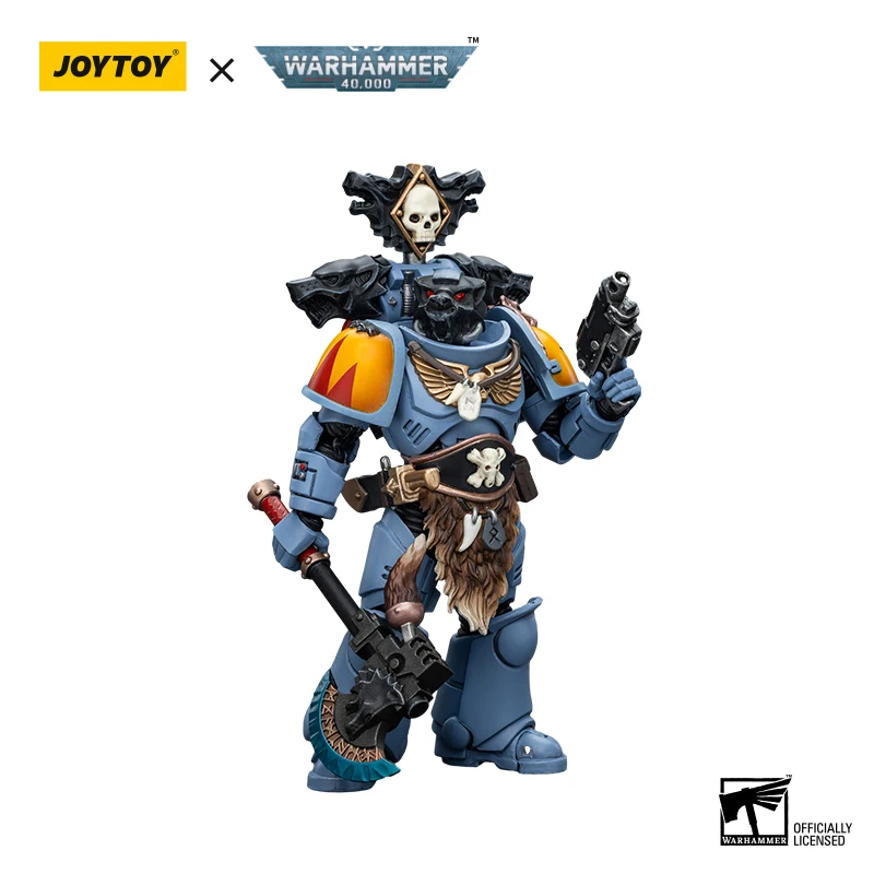 [재고 있음] JOY TOY 1/18 워해머 40K 액션 피규어 스페이스 마린 스페이스 울브스 클로 팩 5PCS 애니메이션 컬렉션 군사 모델