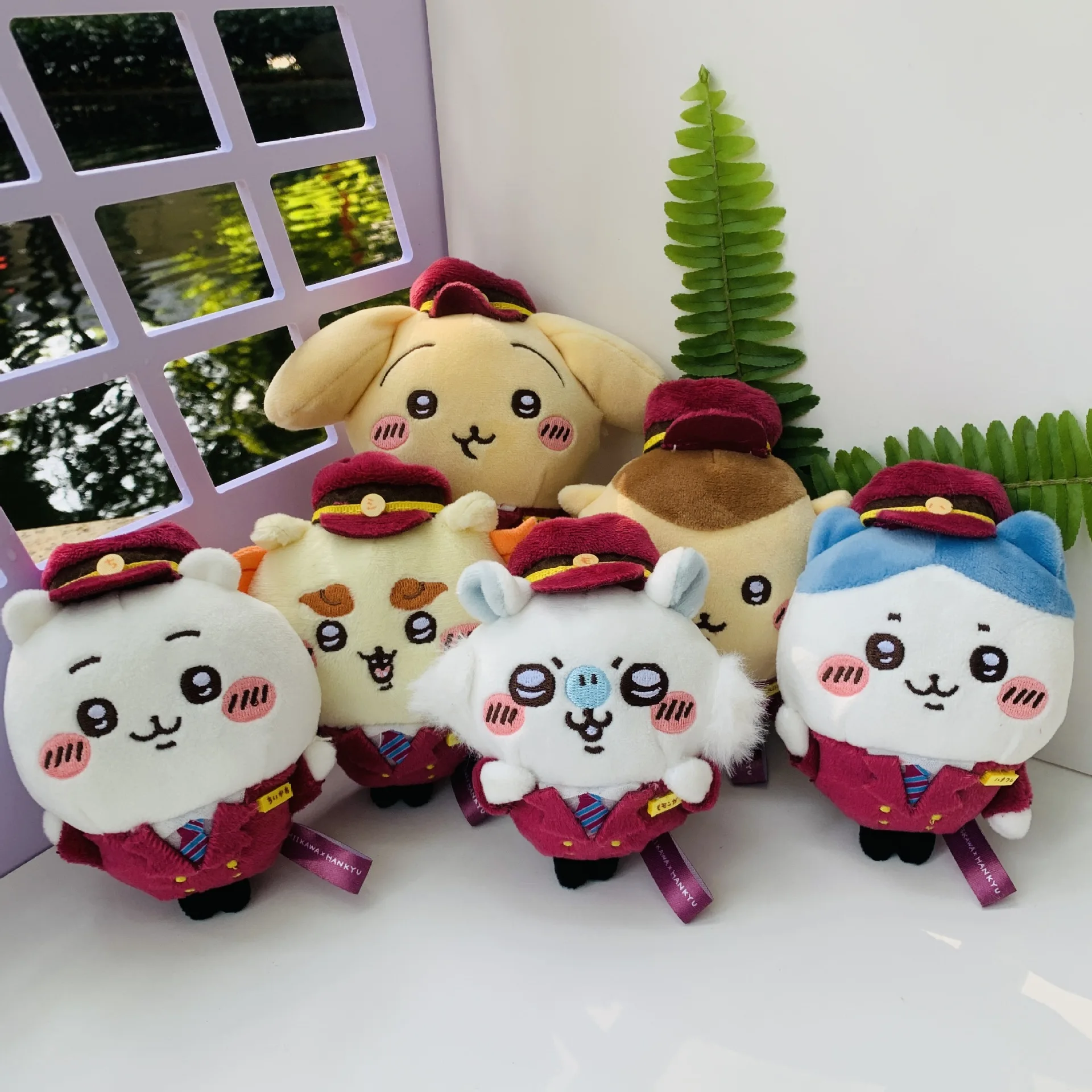 Chiikawa Hankyu Train Limited Plush Doll