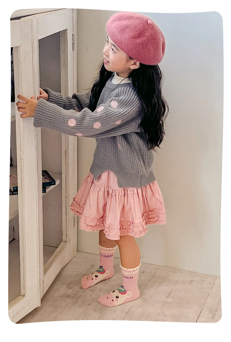 5 Paare/los Neue Frühling Herbst Kinder Baumwolle Socken Kinder Mädchen Junge Baby Niedlichen Cartoon Weiche Warme Für 1-12 jahre Student Teenager Socken – Detail 4