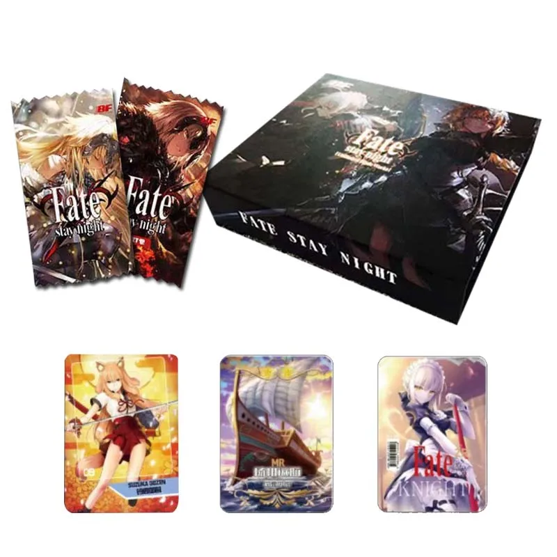 

Wholesale Goddess Story Fate Stay Night Tarot Cards Collection Anime Card Booster Box Cards Gift Toy Kids Playing Cards Gift Box
