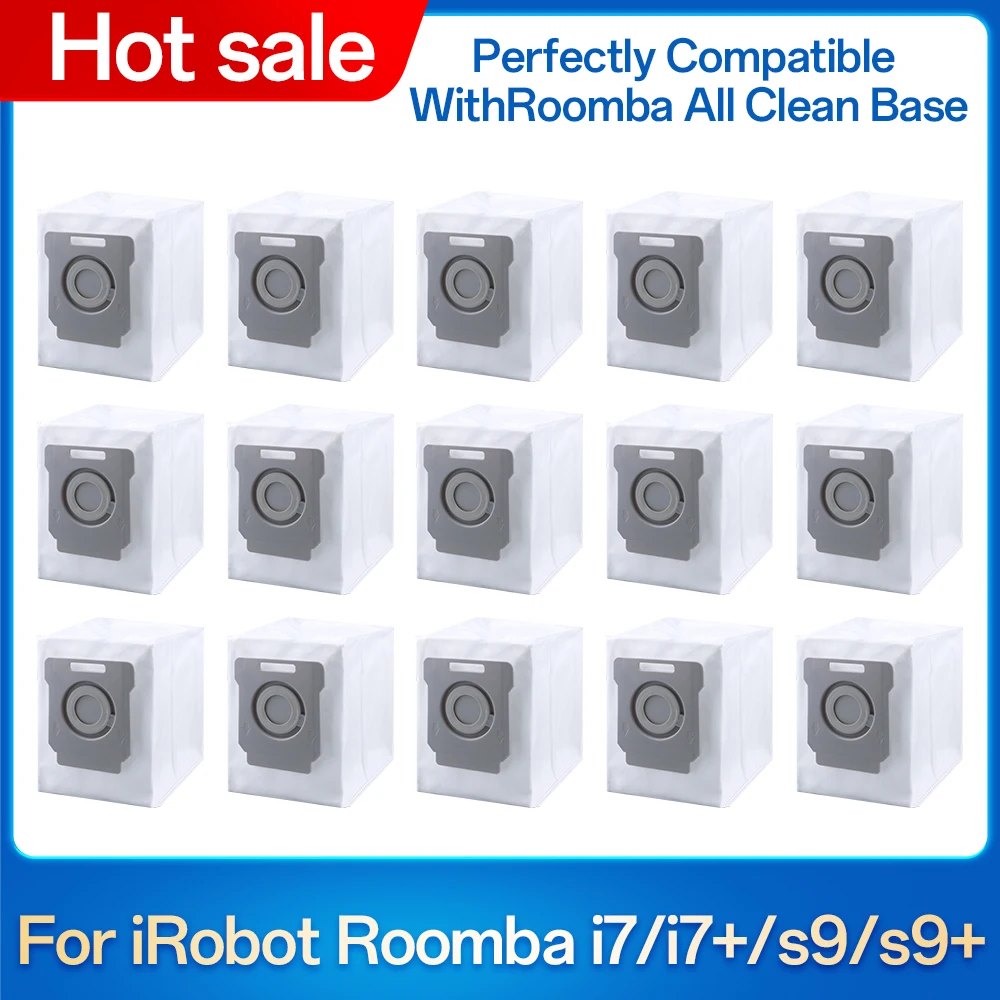 Dust Bag Parts For IRobot Roomba i7+ I7 Plus I3 I6 E5 E6 E7 S9+ S9 Plus Robot Vacuum Cleaner Accessories Dust Bags